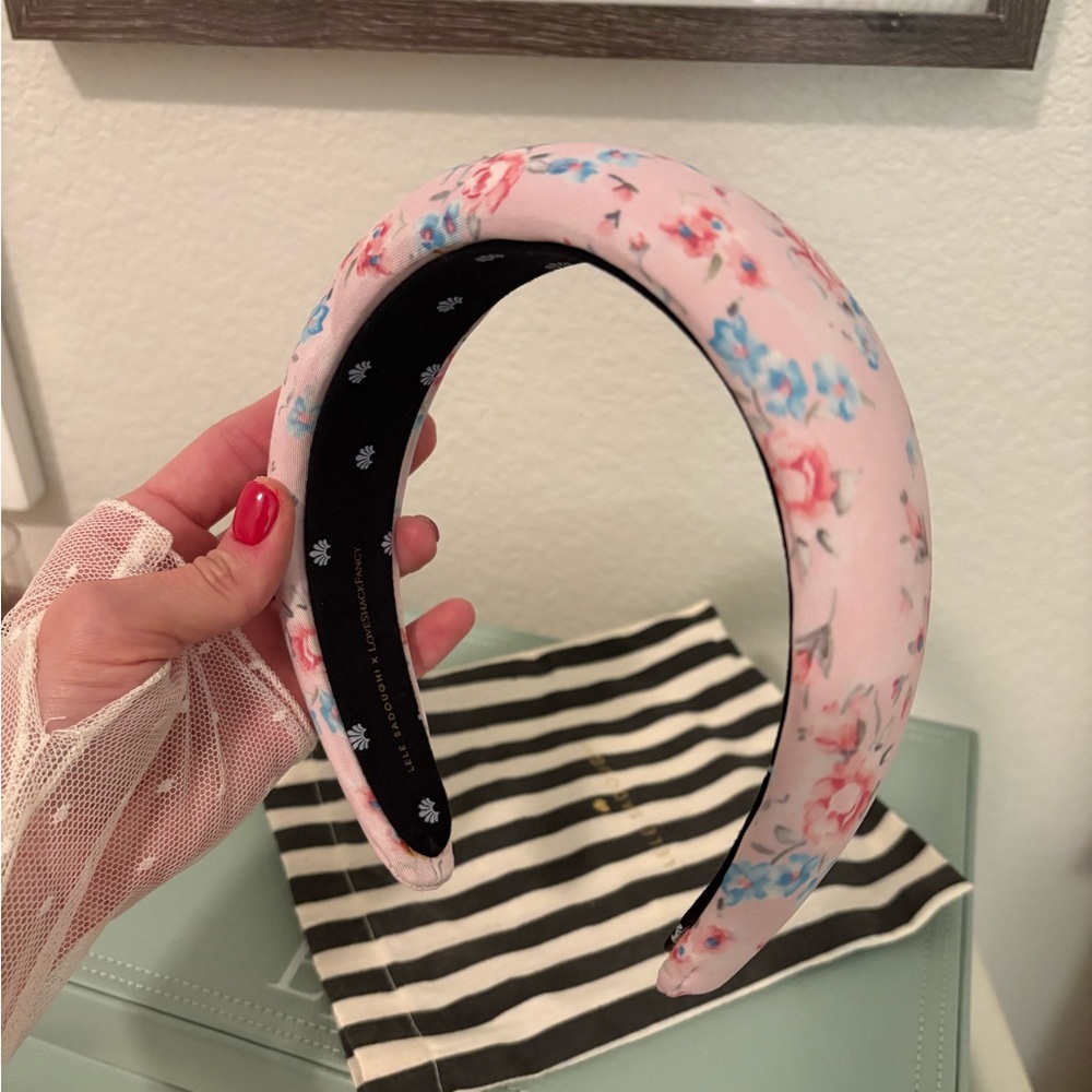 Lele Sadoughi x LoveShackFancy Floral Padded Headband
